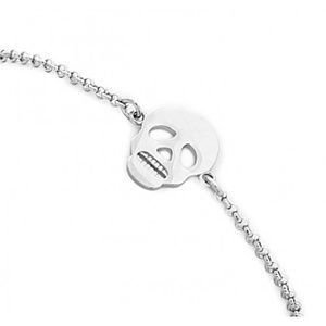 SILVER SKULL BRACELET